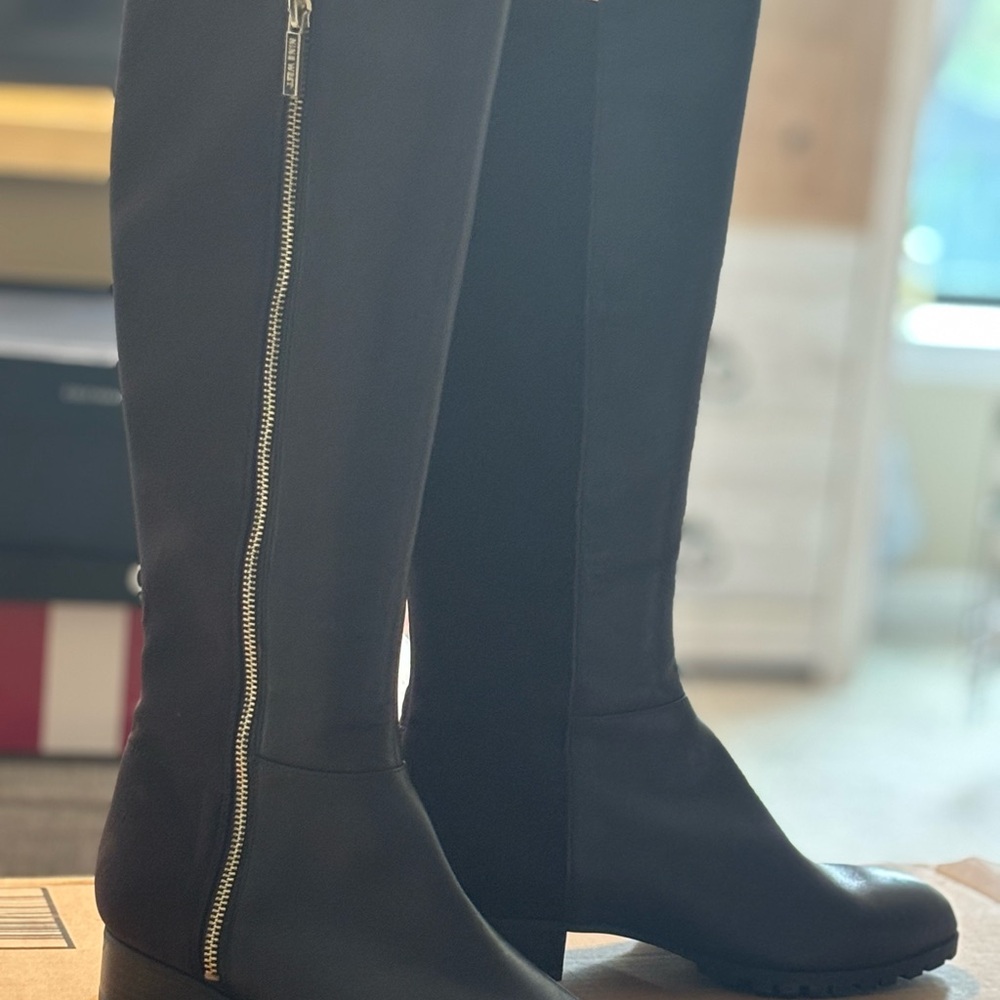 Nine West Brown Knee-High Women's Boots